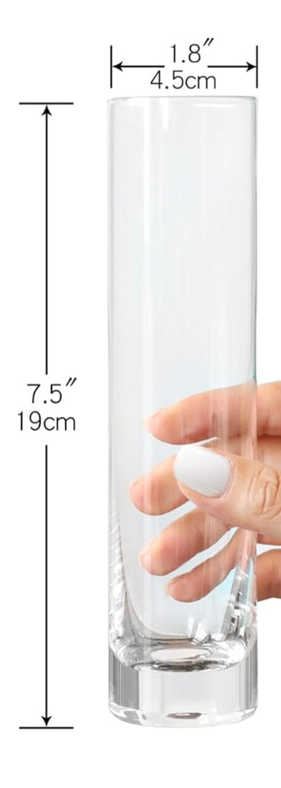 Skinny Cylinder Bud Vase
