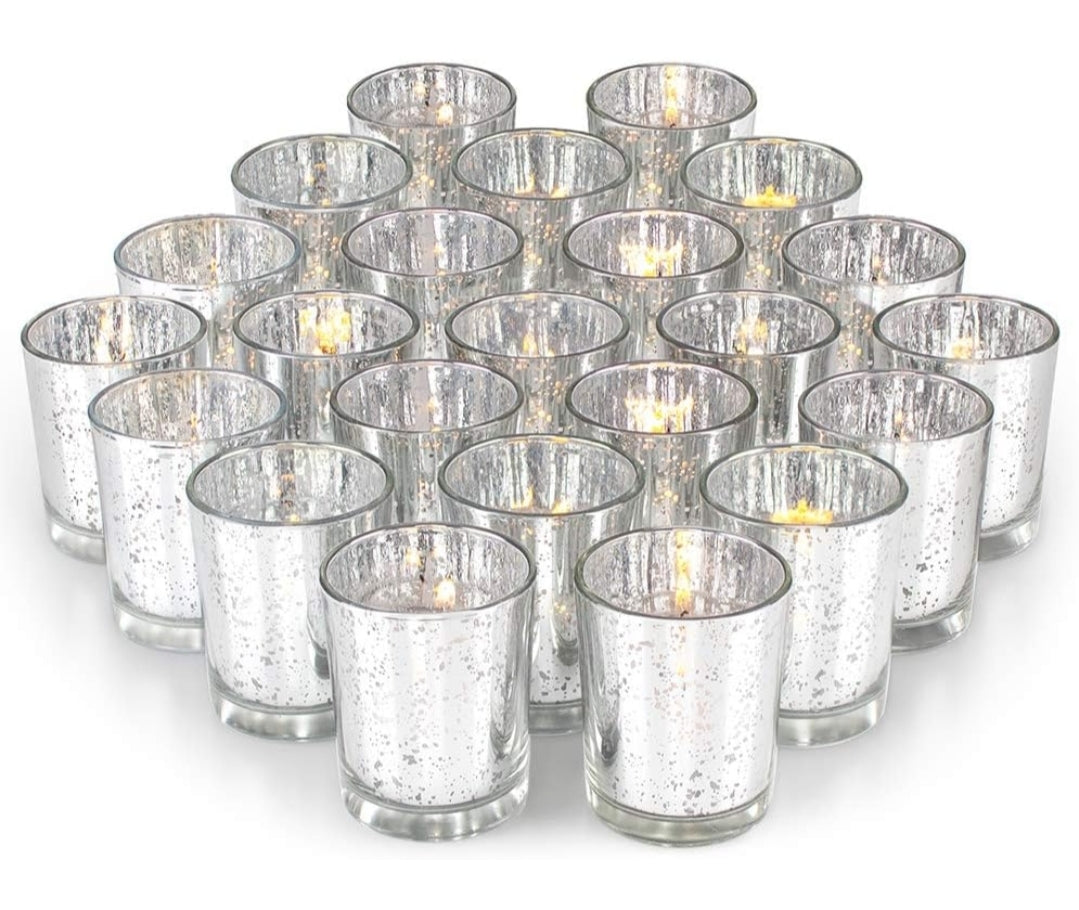 Silver Mercury Votives