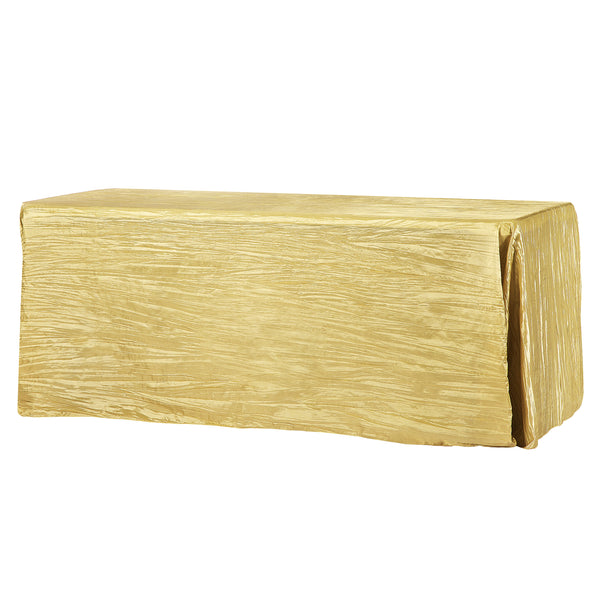 90" x 156" Tablecloth Gold