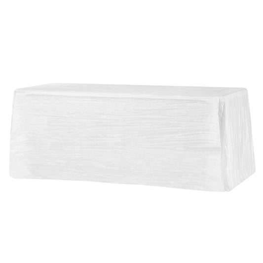 90" x 156" Tablecloth White