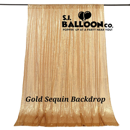 Gold Sequin Backdrop