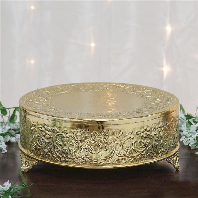 Gold Cake stand