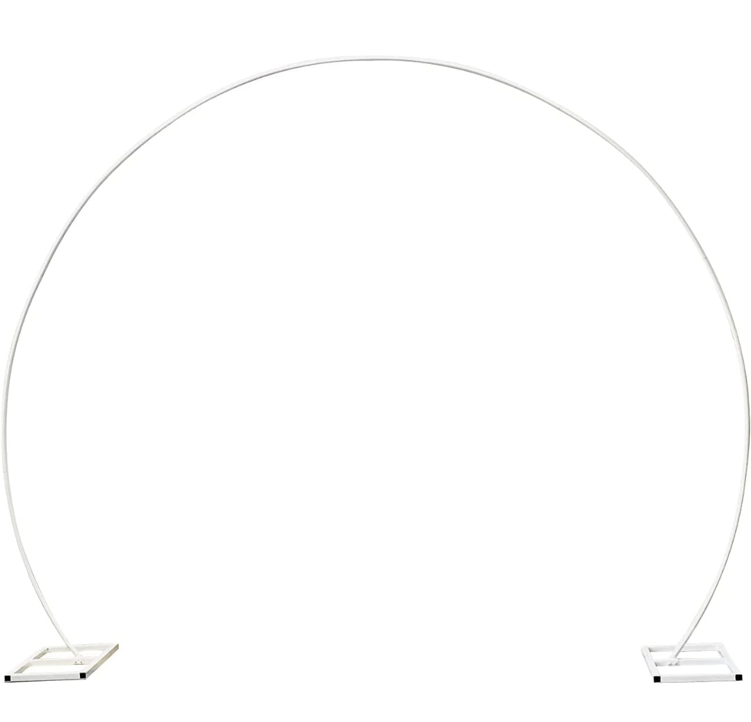 White Round Arch frame