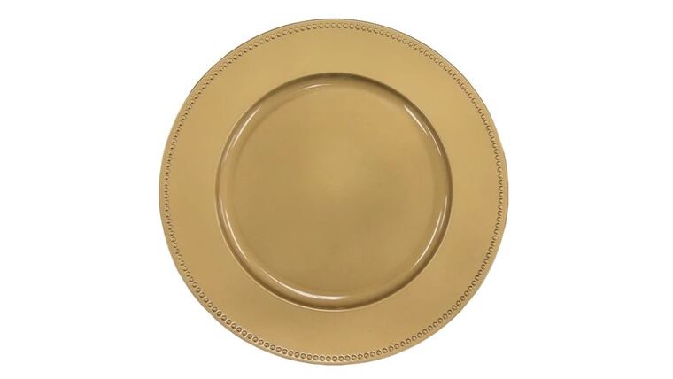 Gold Charger Plate