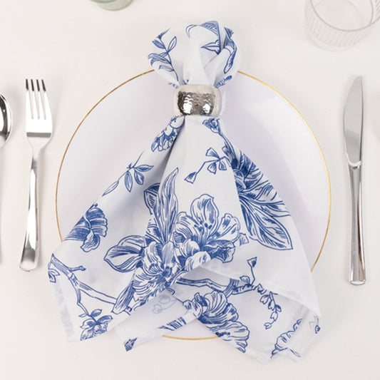 Blue French Toil Napkins