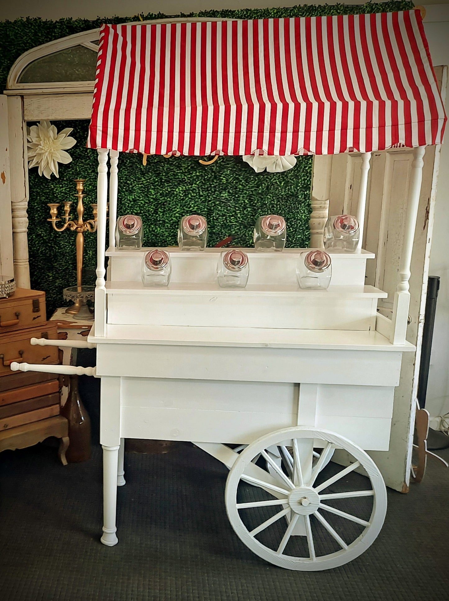 Large Candy Cart